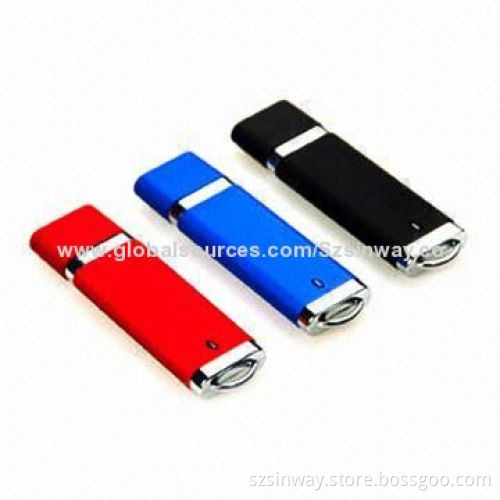 Plastic USB Flash Drives with 1 to 32GB Memory, Free Logo and 1.1/2.0 InterfaceNew
